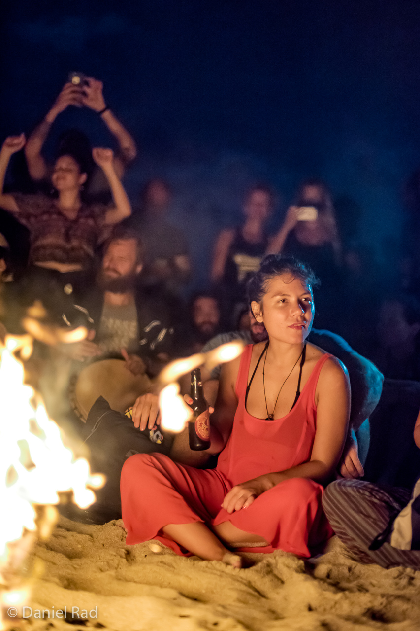 Full Moon Drum Circle In Miami Photographer based in Washington D.C.